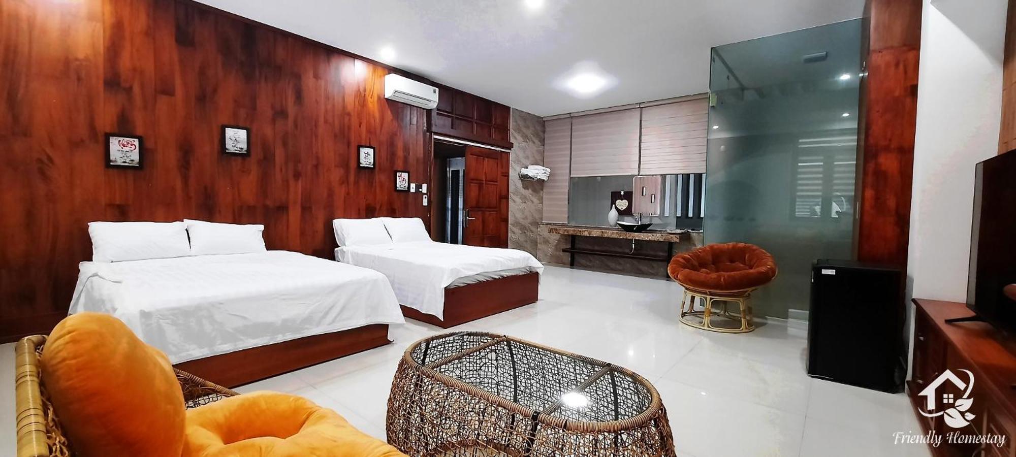 Friendly Homestay كون توم المظهر الخارجي الصورة